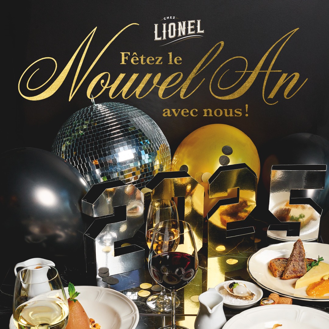 Fêtez le Nouvel An avec Chez Lionel