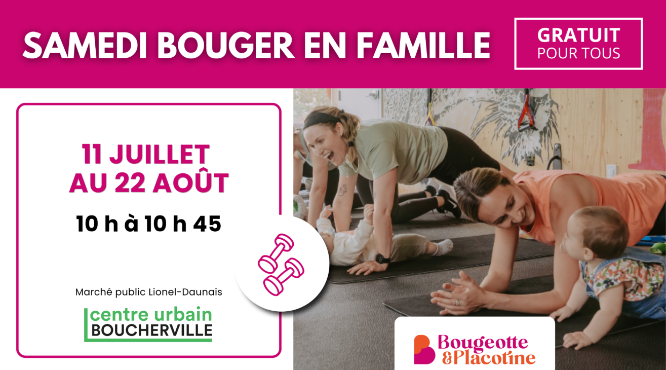 Les Samedis Bouger en famille